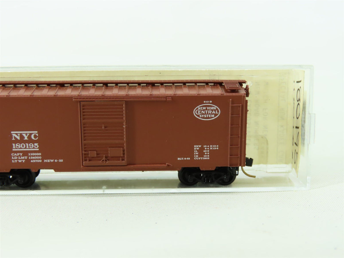 N Scale Micro-Trains MTL BLW-22 NYC New York Central 40&#39; Boxcar #180195