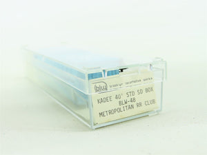 N Scale Micro-Trains MTL BLW-48 MC Metropolitan Club 40' Boxcar #1982