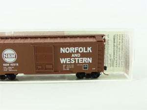 N Scale Micro-Trains MTL NSC 12-00 N&W Norfolk & Western 40' Boxcar #42518