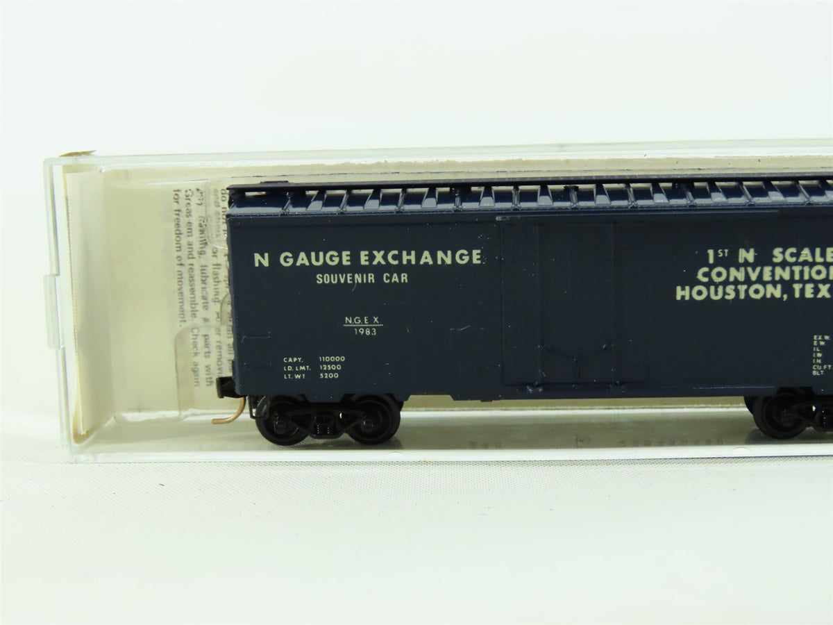 N Scale Micro-Trains MTL Special Run NGEX N Gauge Exchange 40&#39; Boxcar #1983