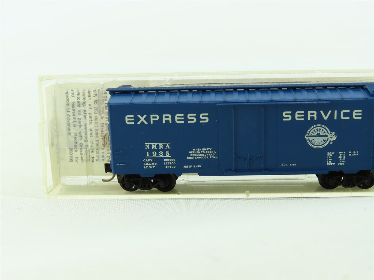 N Scale Micro-Trains MTL Special Run NMRA Express Service 40&#39; Boxcar #1935