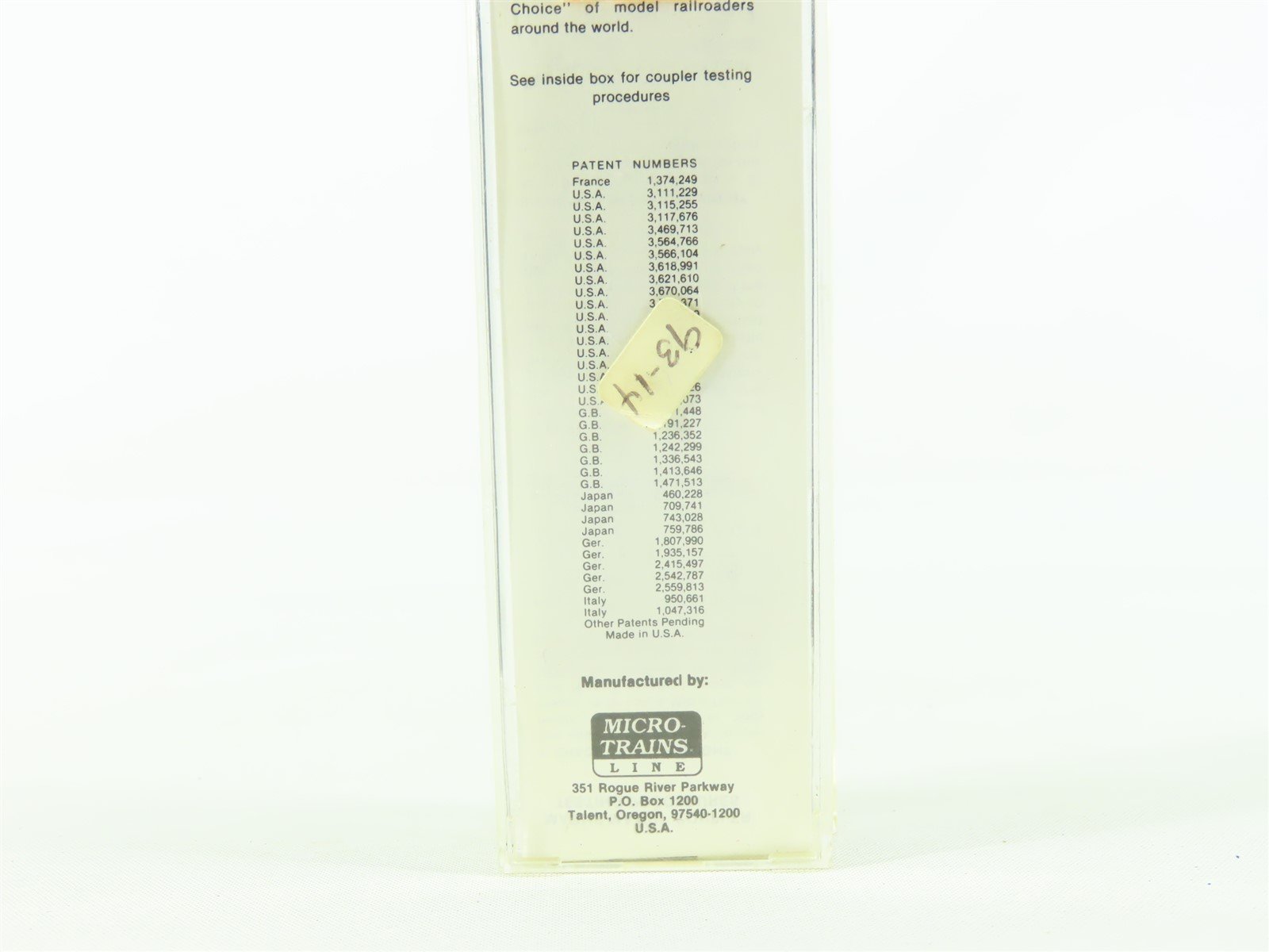 N Scale Micro-Trains MTL Special Run NMRA Express Service 40' Boxcar #1935