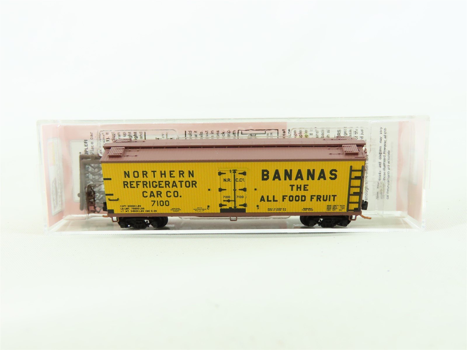 N Scale Micro-Trains MTL NSE 19-01 Northern Refrigerator 40' Wood Reefer #7100