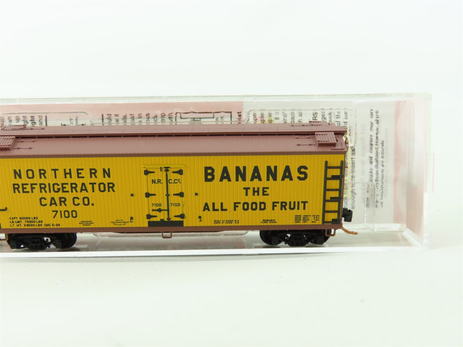 N Scale Micro-Trains MTL NSE 19-01 Northern Refrigerator 40' Wood Reefer #7100