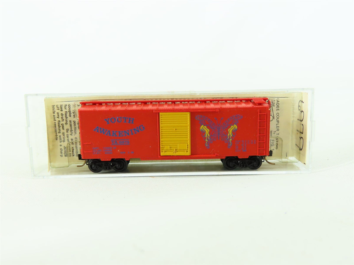 N Scale Micro-Trains MTL Special Run YA Youth Awakening 40&#39; Boxcar #6979