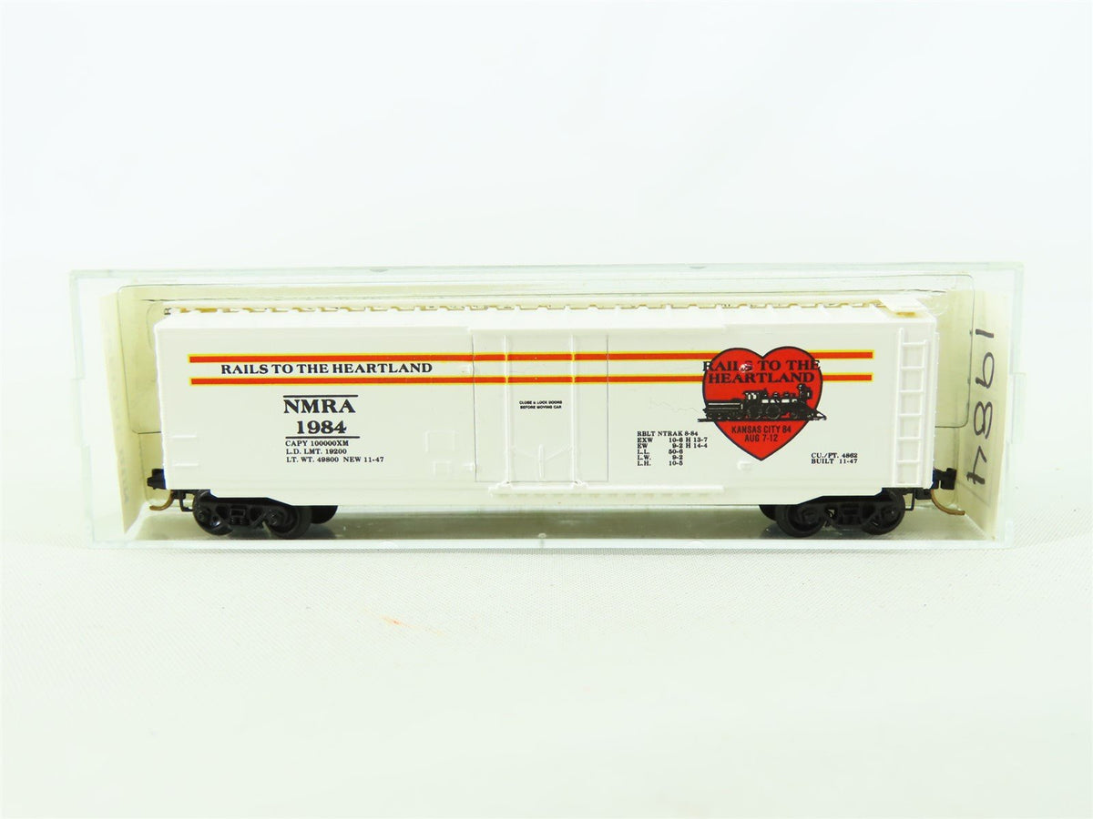 N Scale Micro-Trains Special Run NMRA Rails In The Heartland 51&#39; Mech Reefer