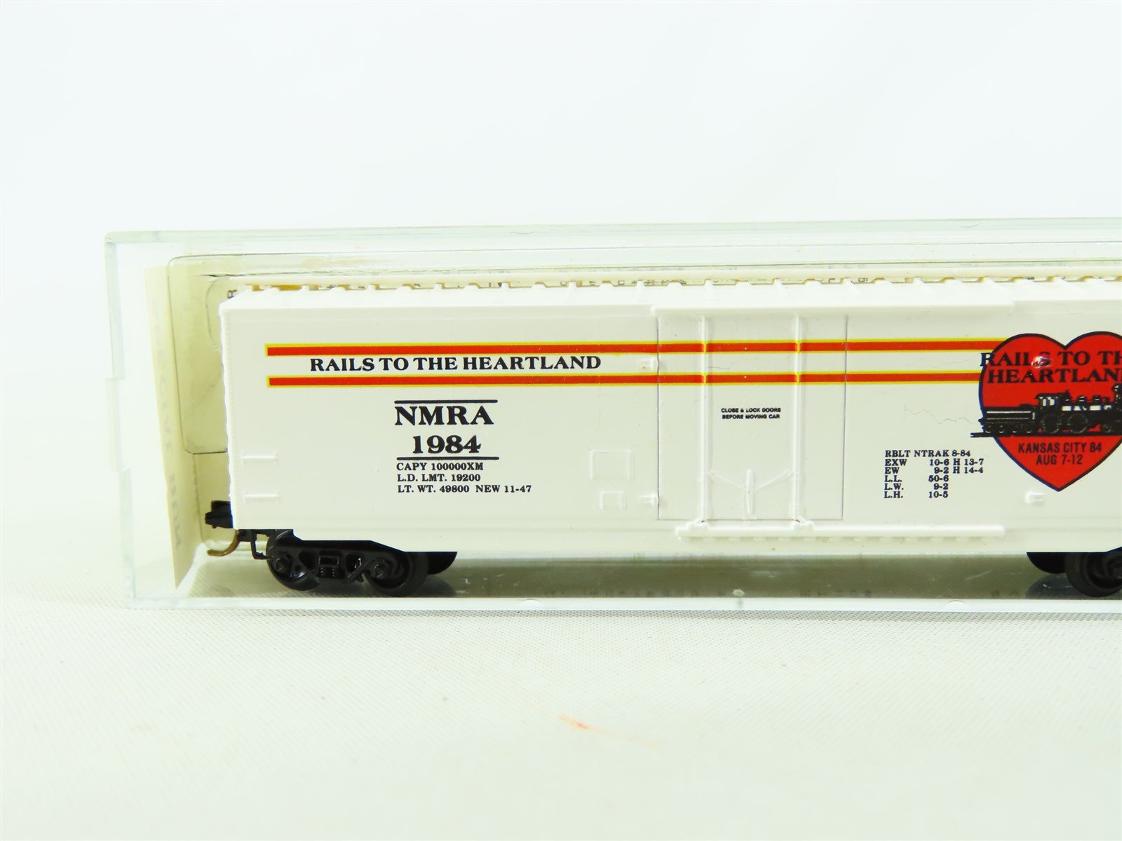 N Scale Micro-Trains Special Run NMRA Rails In The Heartland 51' Mech Reefer