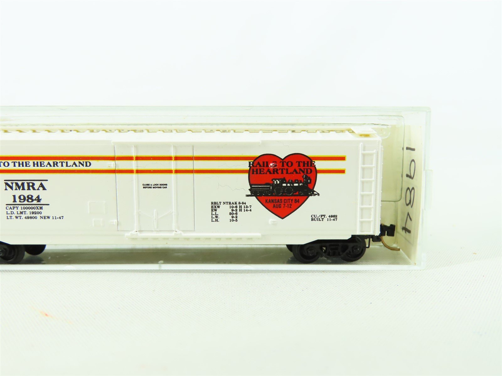 N Scale Micro-Trains Special Run NMRA Rails In The Heartland 51' Mech Reefer