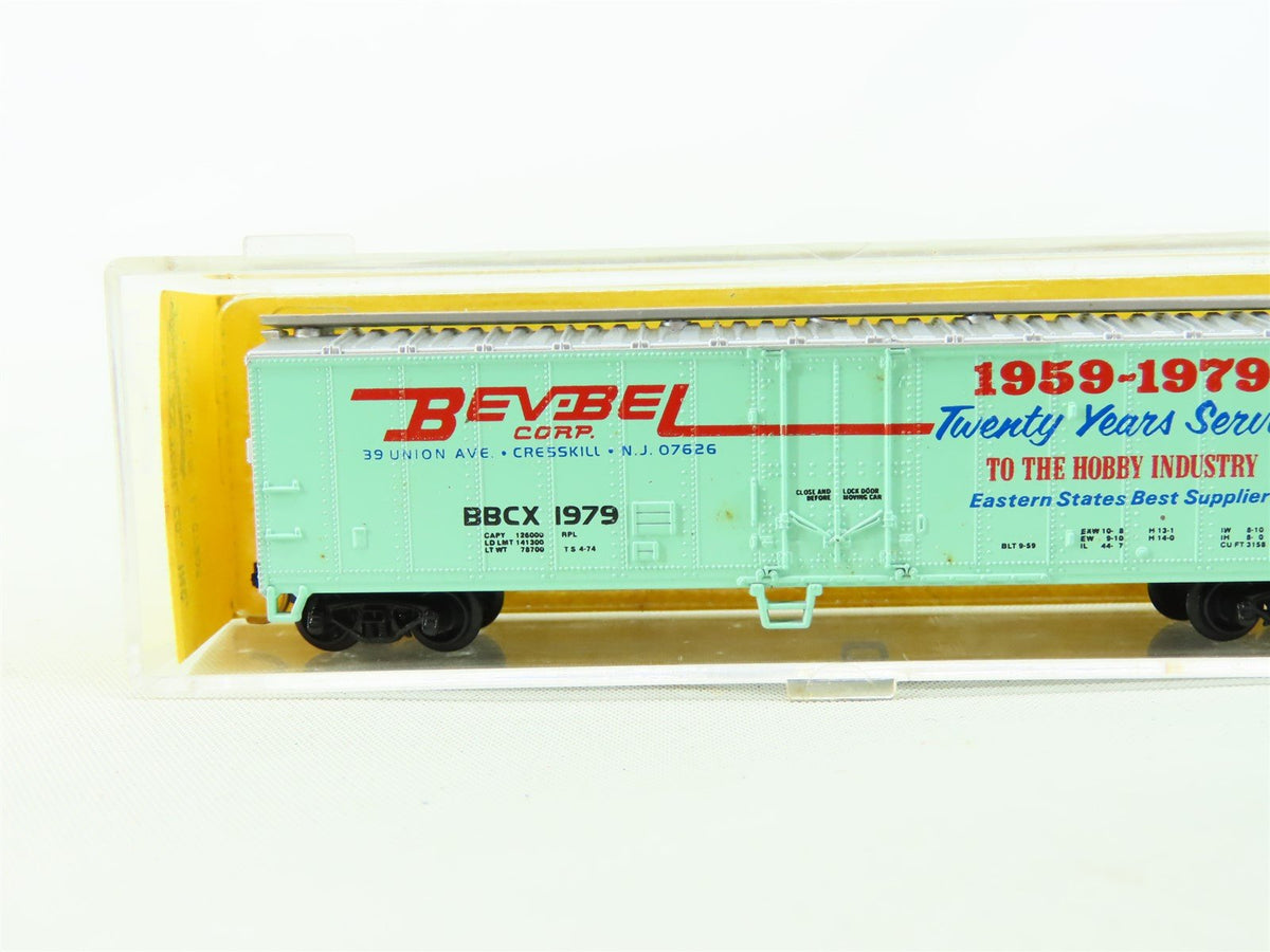 N Scale Atlas BBCX Bev-Bel 25 Years 51&#39; Mech Reefer #1979