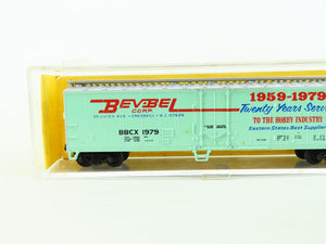 N Scale Atlas BBCX Bev-Bel 25 Years 51' Mech Reefer #1979