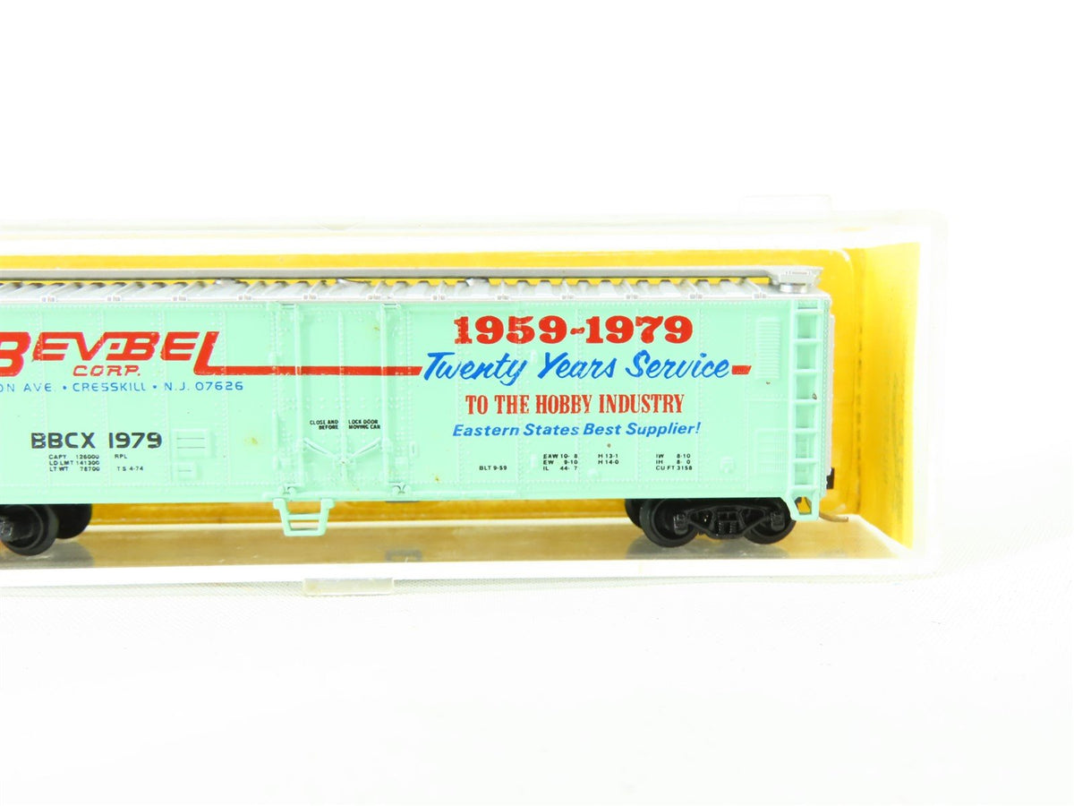 N Scale Atlas BBCX Bev-Bel 25 Years 51&#39; Mech Reefer #1979