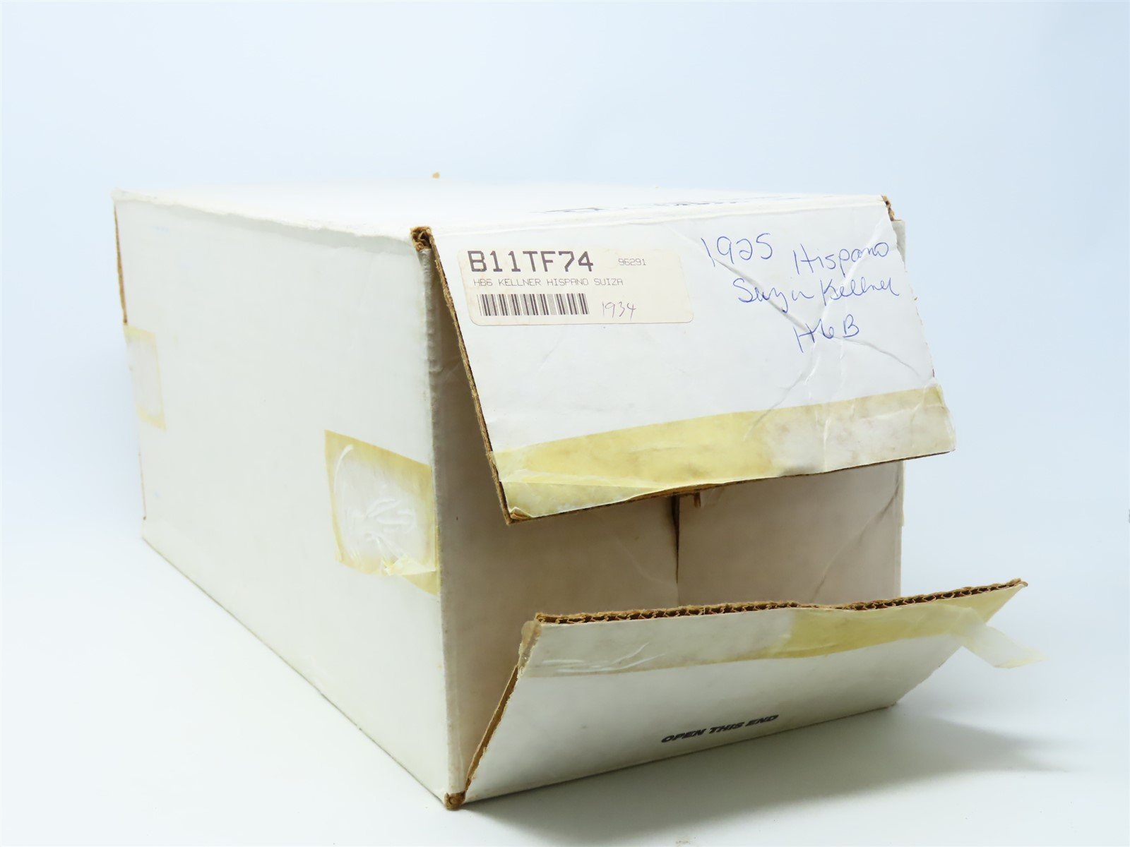 1/24 Scale Franklin Mint #B11TF74 1925 Hispano-Suiza H6B Kellner w/ COA