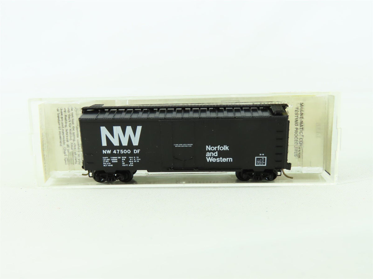 N Scale Micro-Trains MTL/Kadee 21150 NW Norfolk &amp; Western 40&#39; Boxcar #47500