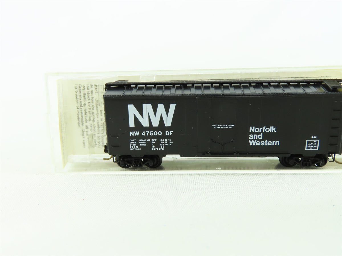 N Scale Micro-Trains MTL/Kadee 21150 NW Norfolk &amp; Western 40&#39; Boxcar #47500