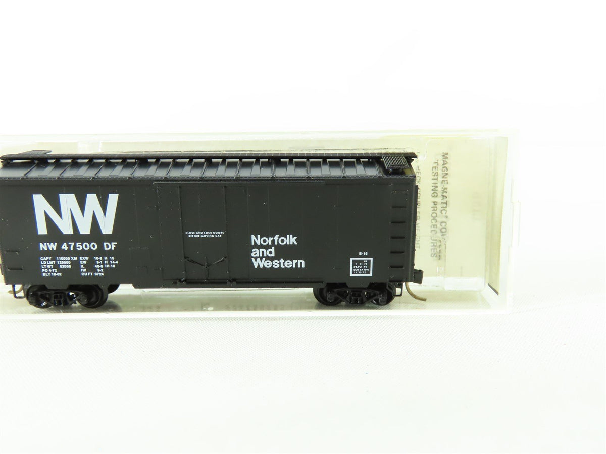 N Scale Micro-Trains MTL/Kadee 21150 NW Norfolk &amp; Western 40&#39; Boxcar #47500