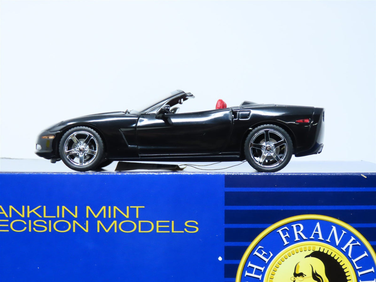 1/24 Scale Franklin Mint #B11E044 2005 Corvette C6 Convertible w/ COA