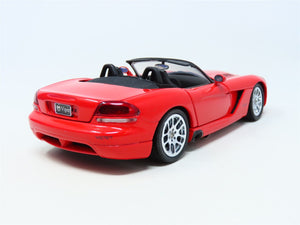 1:24 Scale Franklin Mint Limited Edition Red 2003 Dodge Viper SRT-10 w/ COA