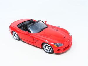 1:24 Scale Franklin Mint Limited Edition Red 2003 Dodge Viper SRT-10 w/ COA