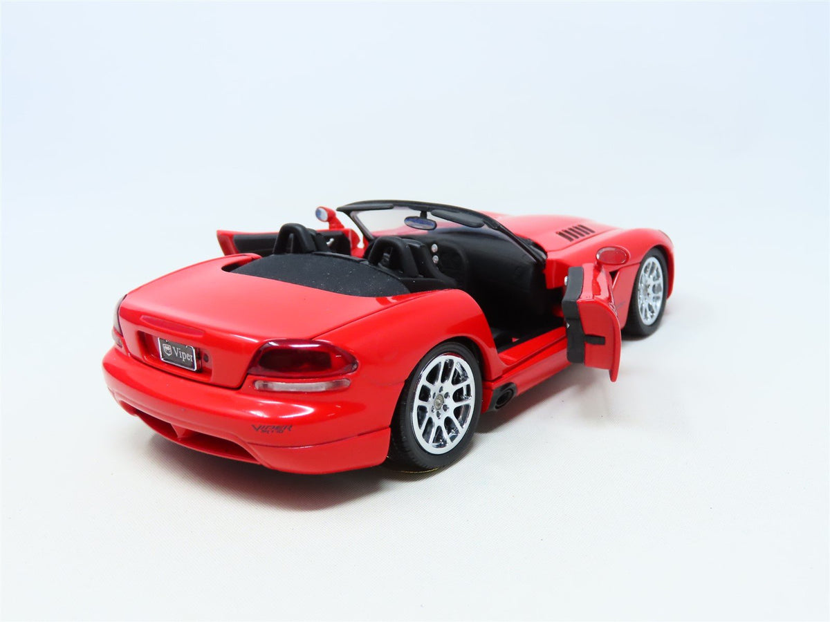 1:24 Scale Franklin Mint Limited Edition Red 2003 Dodge Viper SRT-10 w/ COA