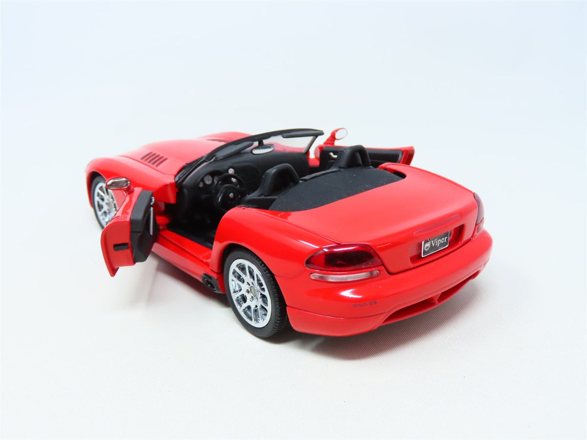 1:24 Scale Franklin Mint Limited Edition Red 2003 Dodge Viper SRT-10 w/ COA