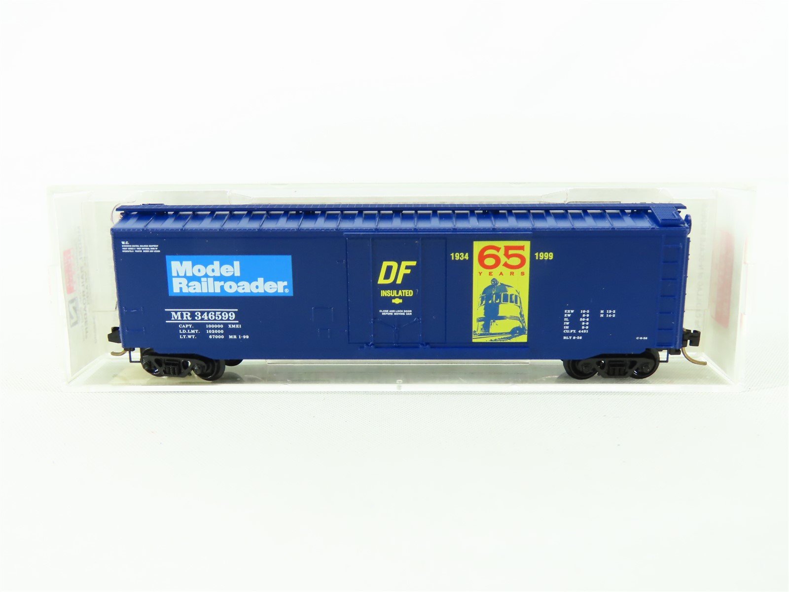 N Scale Micro-Trains MTL 32360 MR Model Railroader 65 Years 50' Boxcar #346599