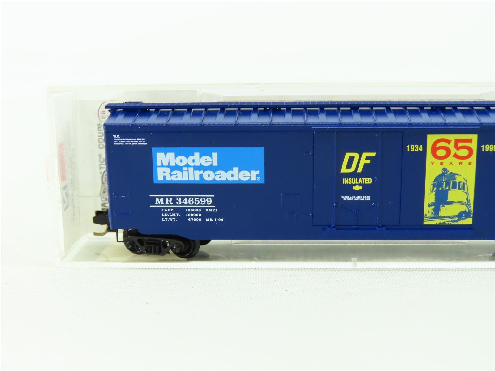N Scale Micro-Trains MTL 32360 MR Model Railroader 65 Years 50' Boxcar #346599