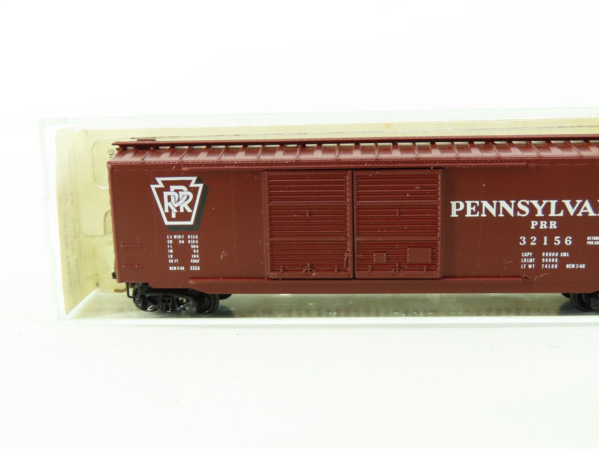 N Scale Micro-Trains MTL 34080 PRR Pennsylvania 50&#39; Boxcar #32156