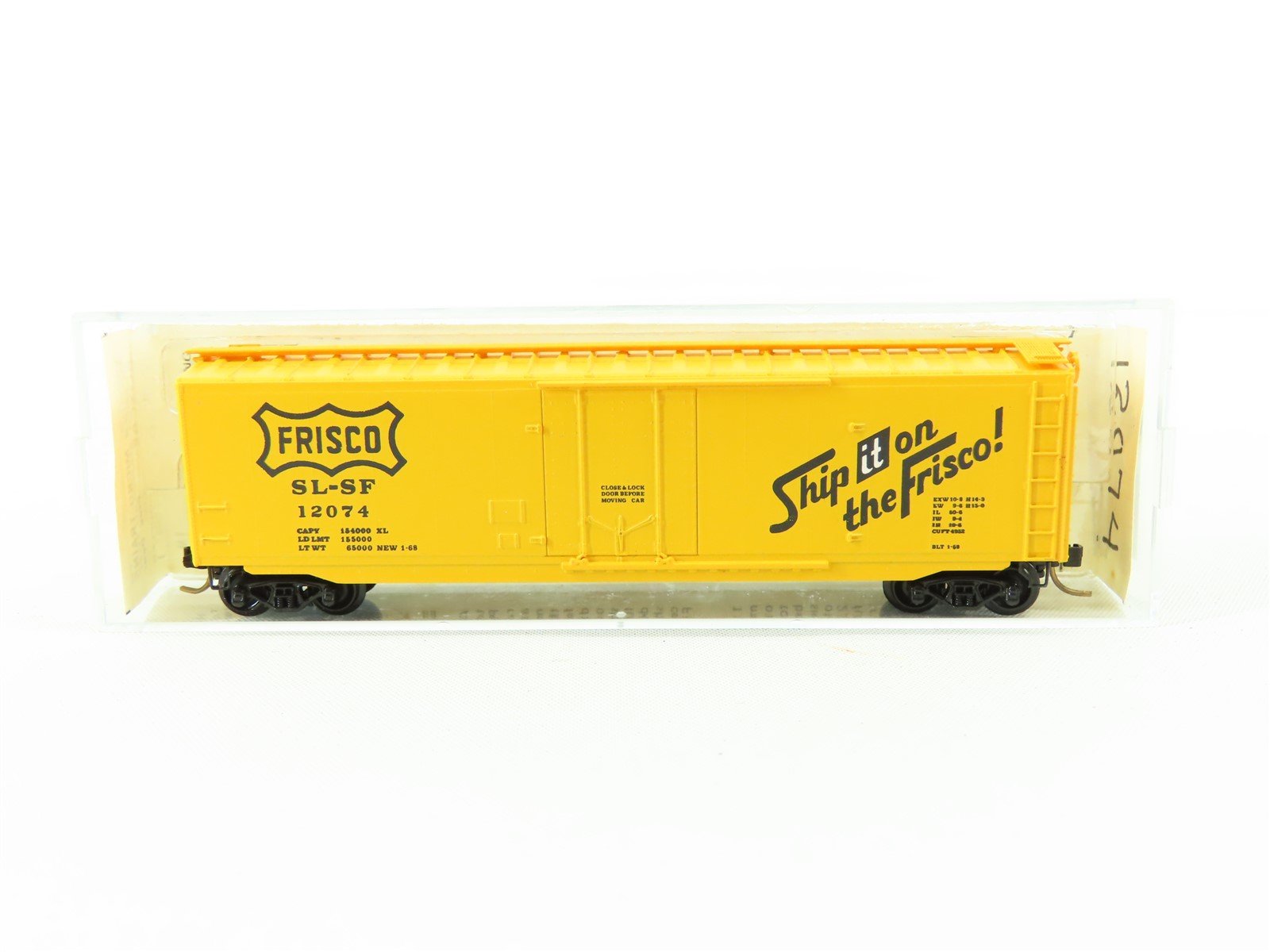 N Scale Micro-Trains MTL/Kadee 32060 SLSF Frisco 50' Boxcar #12074