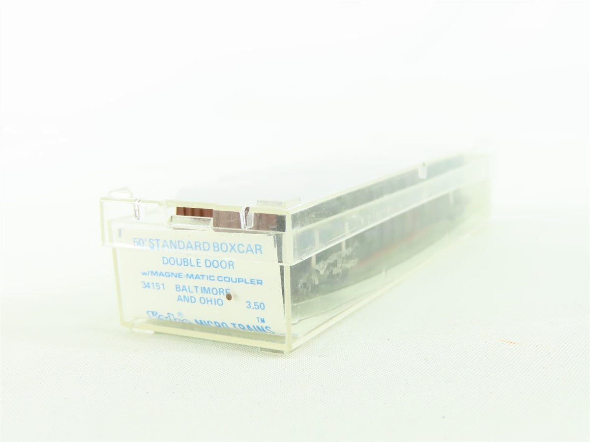 N Micro-Trains MTL/Kadee 34151 B&amp;O Baltimore &amp; Ohio Boxcar #471310 - Blue Label