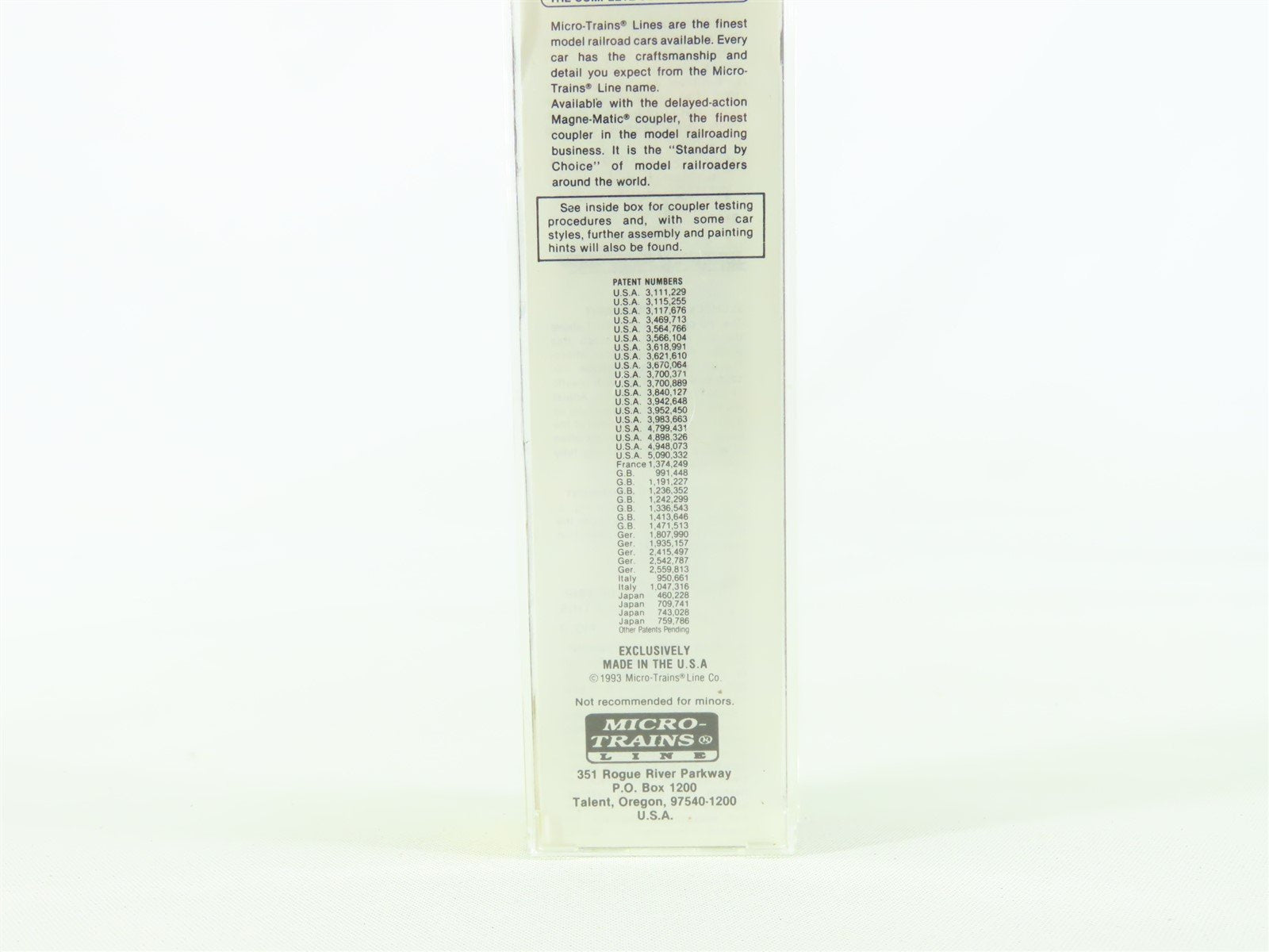 N Scale Micro-Trains MTL 70060 MTL 3rd Anniversary 51' Reefer Car #1993