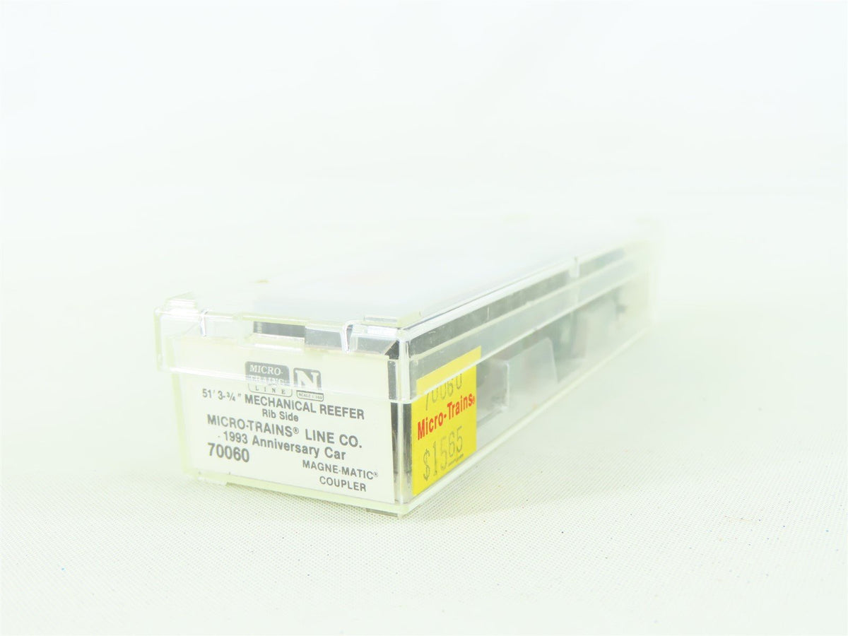 N Scale Micro-Trains MTL 70060 MTL 3rd Anniversary 51&#39; Reefer Car #1993