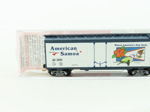 N Scale Micro-Trains MTL NSC 07-02 AS American Samoa 40' Boxcar #1900