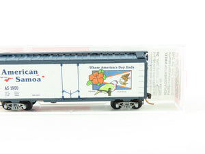 N Scale Micro-Trains MTL NSC 07-02 AS American Samoa 40' Boxcar #1900