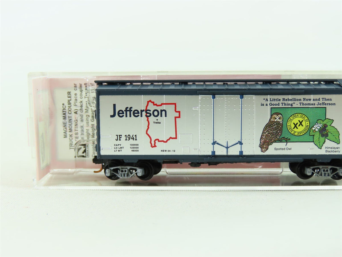 N Scale Micro-Trains MTL NSE 12-01 JF Jefferson 40&#39; Boxcar #1941