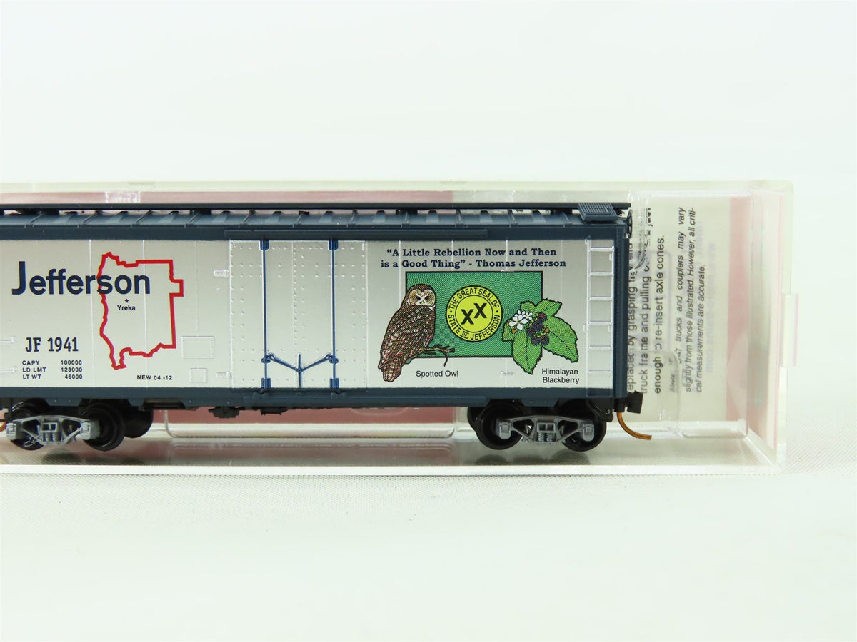 N Scale Micro-Trains MTL NSE 12-01 JF Jefferson 40&#39; Boxcar #1941