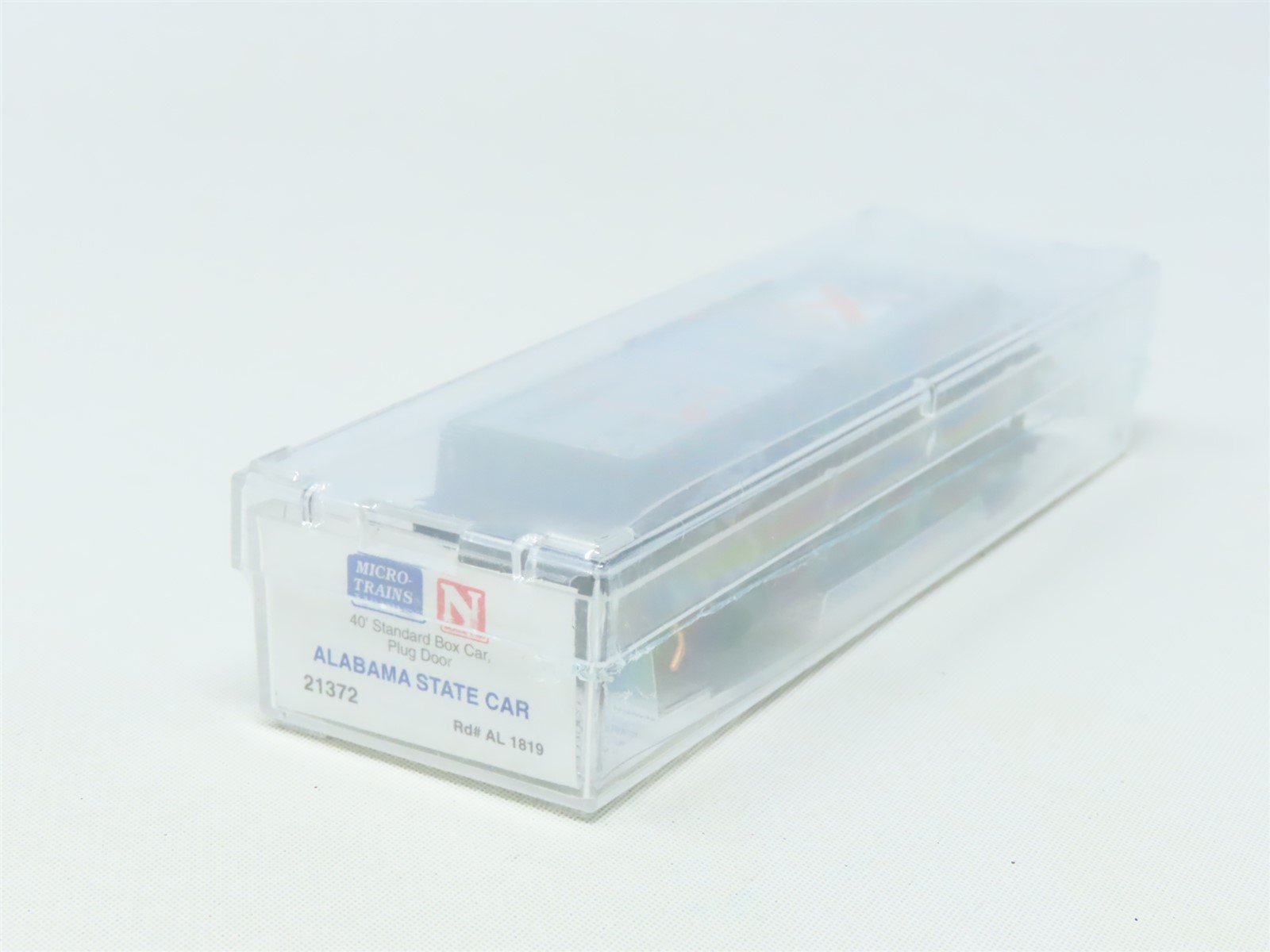 N Scale Micro-Trains MTL 21372 AL Alabama State 40' Box Car #1819 Sealed