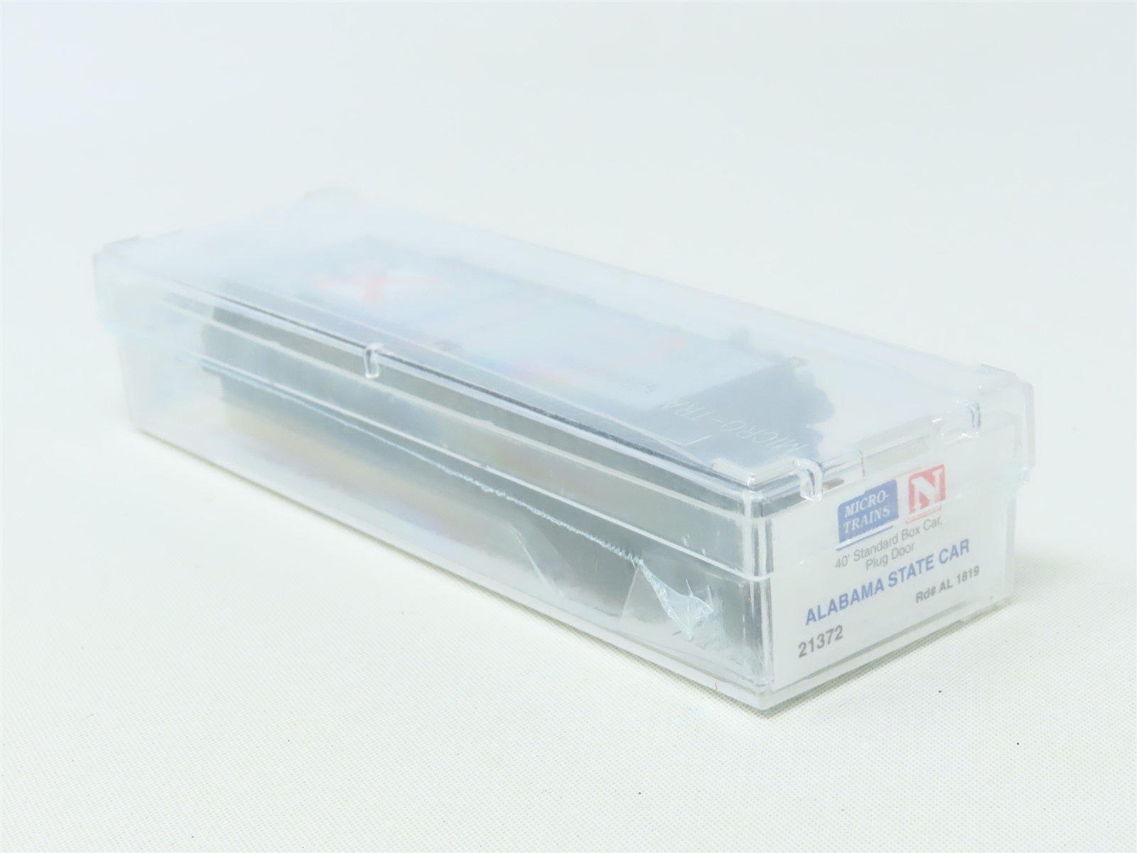 N Scale Micro-Trains MTL 21372 AL Alabama State 40' Box Car #1819 Sealed