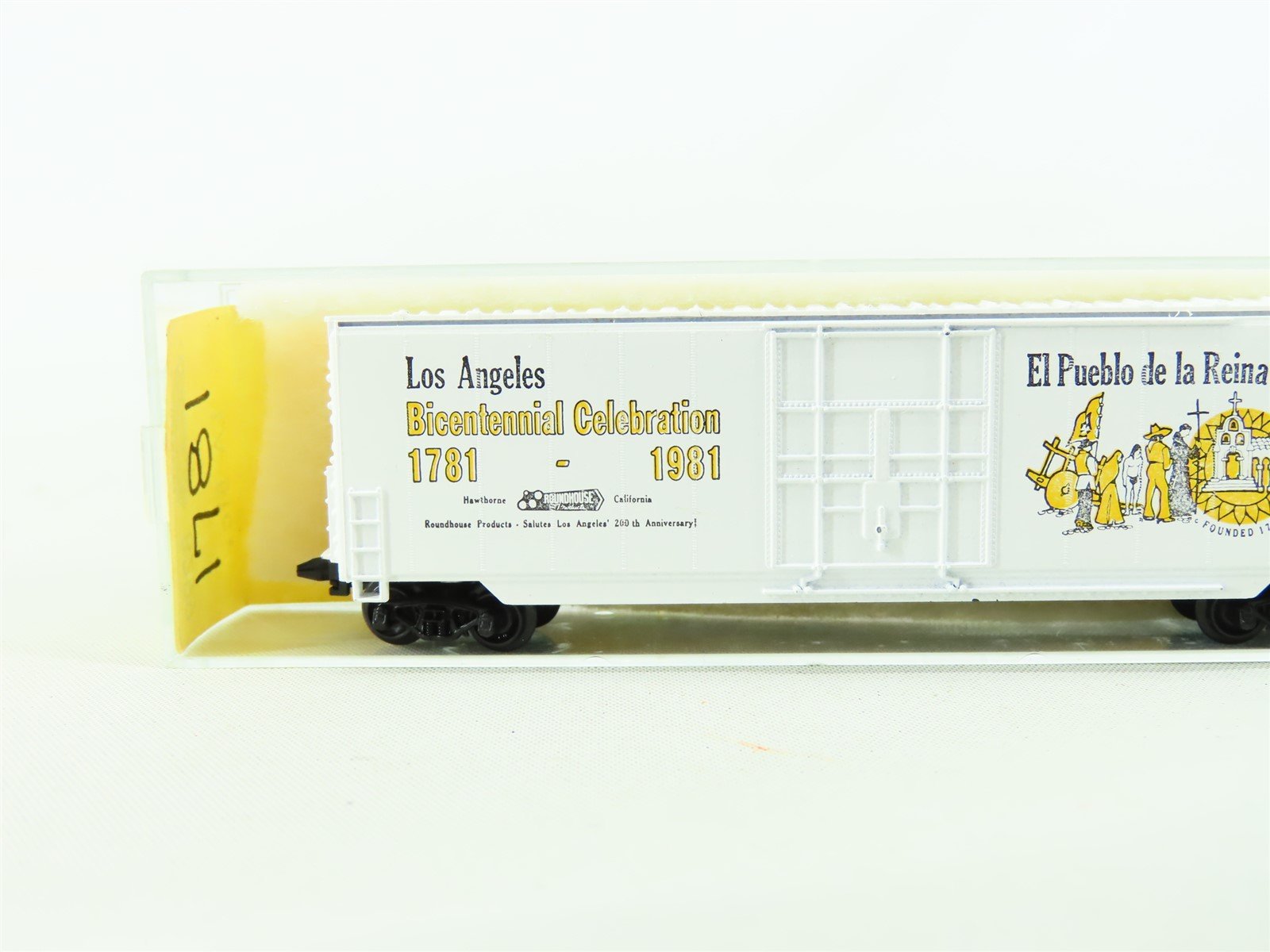 N Scale Roundhouse 8299 LA Bicentennial Celebration 50' Boxcar