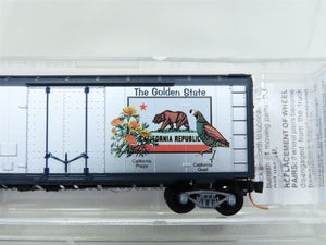 N Scale Micro-Trains MTL 21330 CA California State 40' Plug Door Box Car #1850