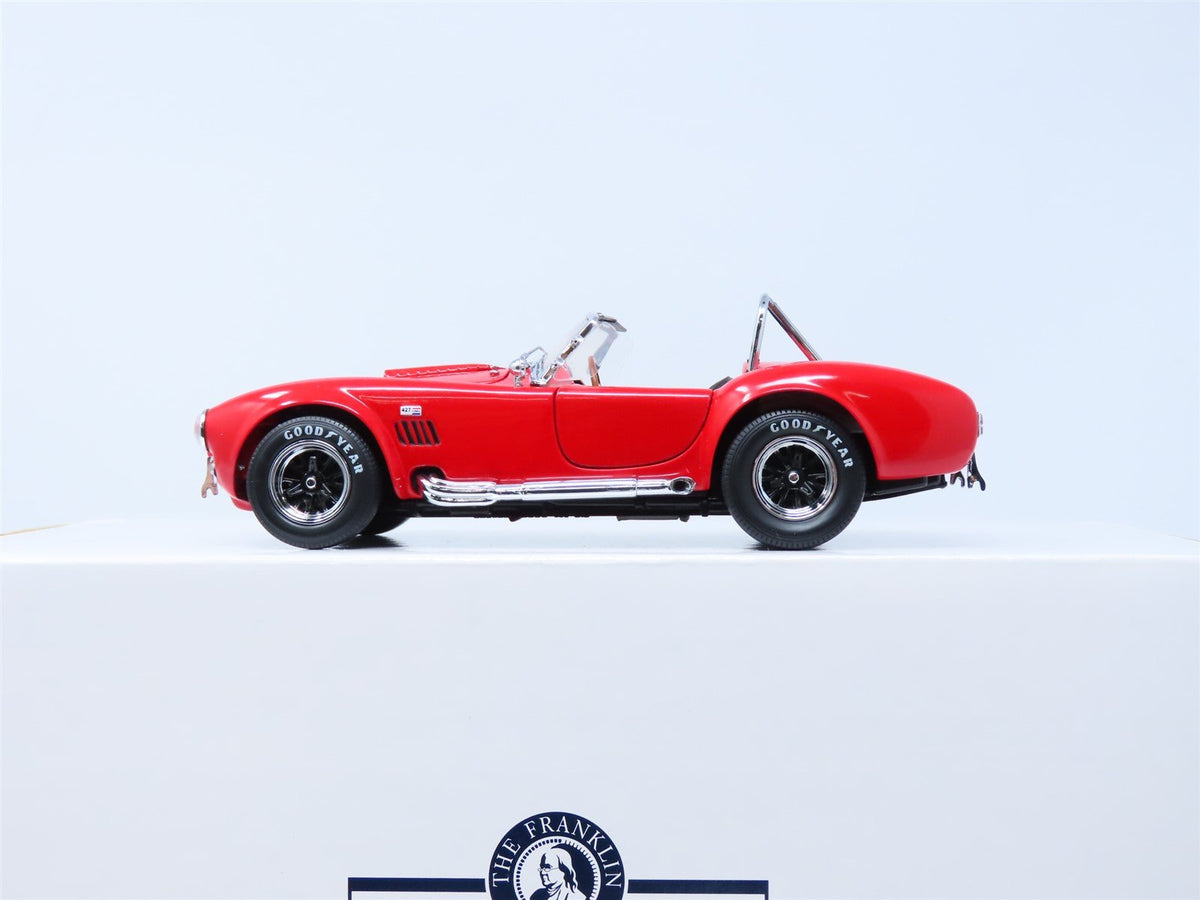 1:24 Scale Franklin Mint #B11C592 Die-Cast Red 1966 Shelby Cobra