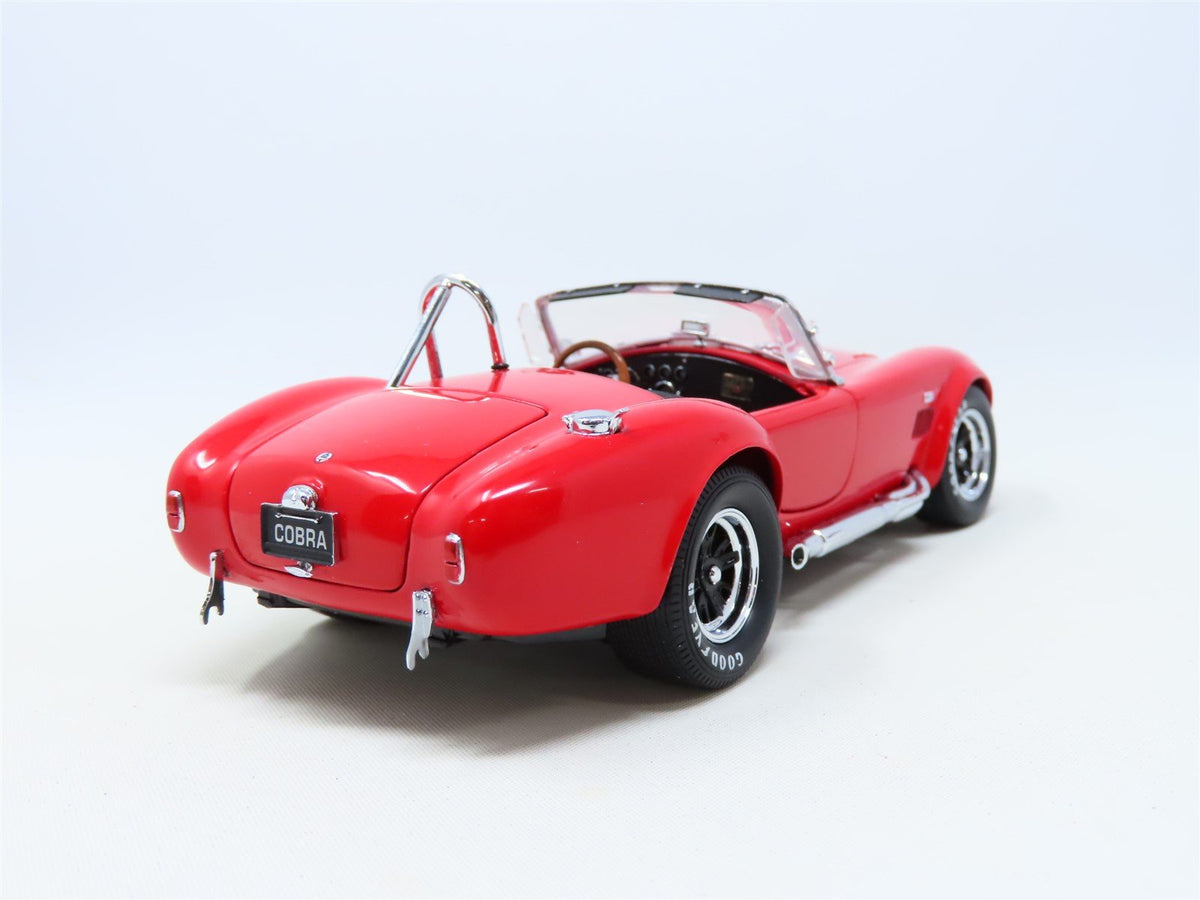 1:24 Scale Franklin Mint #B11C592 Die-Cast Red 1966 Shelby Cobra