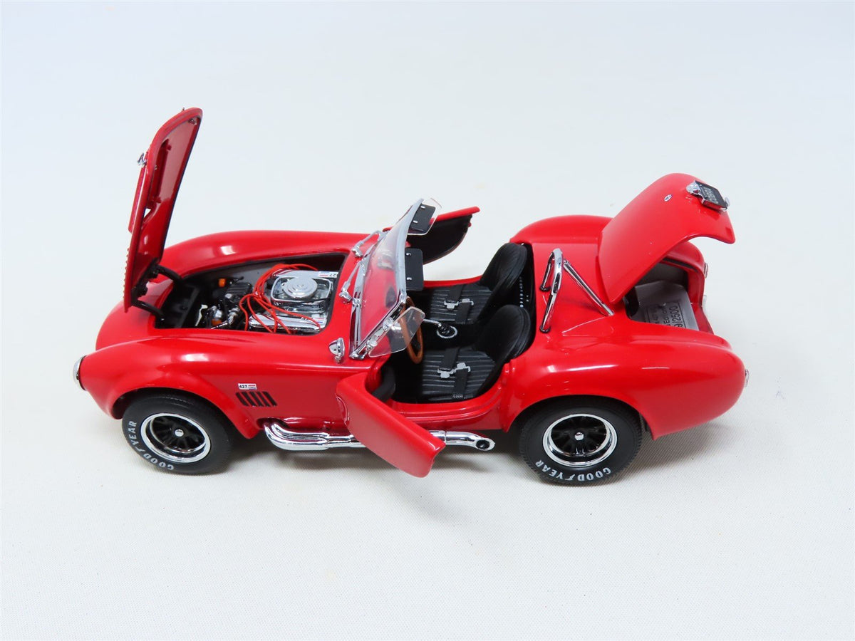 1:24 Scale Franklin Mint #B11C592 Die-Cast Red 1966 Shelby Cobra