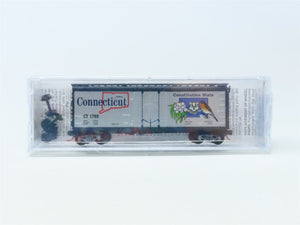 N Scale Micro-Trains MTL 02100412 CT Connecticut State 40' Box Car #1788 Sealed
