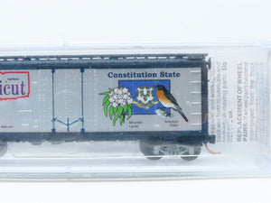 N Scale Micro-Trains MTL 02100412 CT Connecticut State 40' Box Car #1788 Sealed