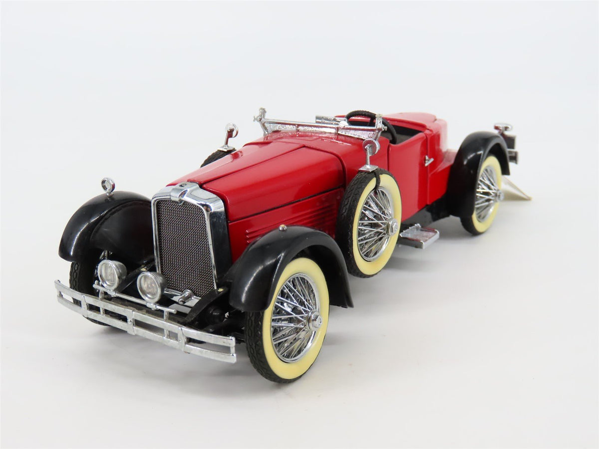 1/24 Scale Franklin &amp; Danbury Mint 1927 &amp; 1928 Stutz Black Hawk Automobiles