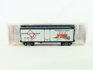 N Scale Micro-Trains MTL NSC 4-03 DC District of Columbia 40' Boxcar #1800