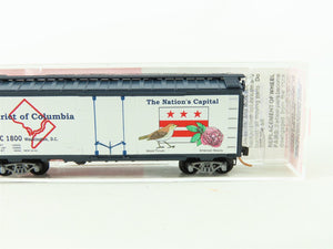 N Scale Micro-Trains MTL NSC 4-03 DC District of Columbia 40' Boxcar #1800