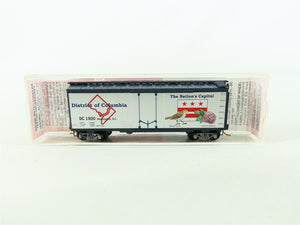 N Scale Micro-Trains MTL NSC 4-03 DC District of Columbia 40' Boxcar #1800