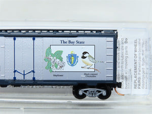 N Scale Micro-Trains MTL 21370 MA Massachusetts State 40' Box Car #1788