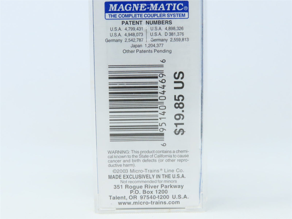 N Scale Micro-Trains MTL 21370 MA Massachusetts State 40&#39; Box Car #1788